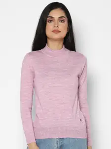Allen Solly Woman Women Pink Acrylic Pullover