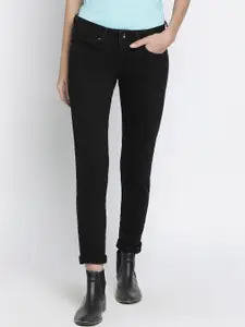 Pepe Jeans Women Black Solid Jeans