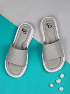 Carlton London sports Women Grey Sliders