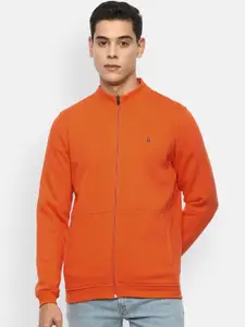 Louis Philippe Sport Men Orange Sweatshirt