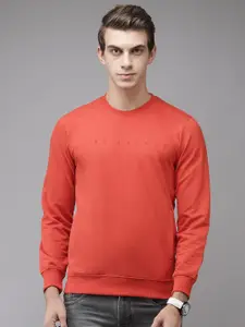 Park Avenue Men Red Sweatshirt