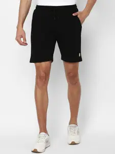 Allen Solly Sport Men Black Slim Fit Regular Shorts