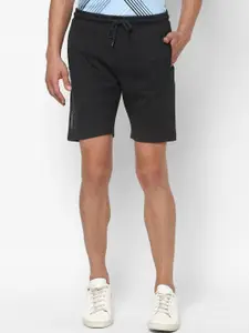 Allen Solly Sport Men Black Slim Fit Regular Shorts