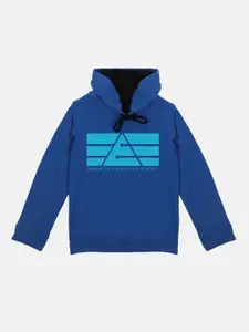 YK Marvel Boys Blue Hooded Sweatshirt