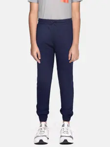 Levis Boys Navy Blue Solid Relaxed Fit Joggers