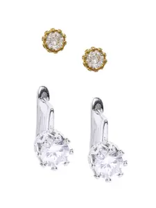 OOMPH Set Of 2 Earrings