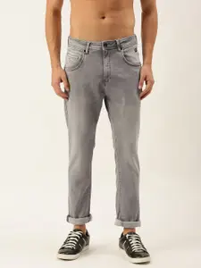 Flying Machine Men Grey Flite Jogger Light Fade Stretchable Jeans