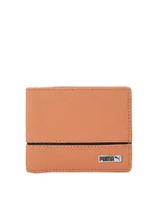 Puma Men Brown Two Fold Style Wallet