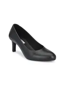 Delize Black Work Pumps