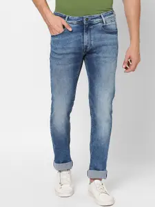 Pepe Jeans Men Slim Fit Heavy Fade Stretchable Jeans