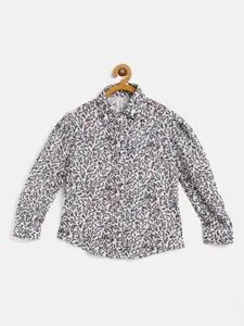 SCOUP Girls Multicoloured Floral Opaque Printed Casual Shirt