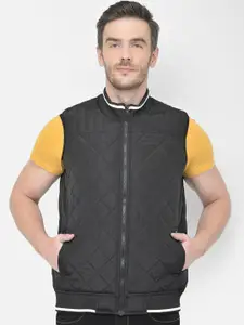 Canary London Men Black Quilted Jacket