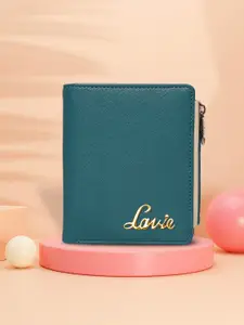 Lavie Chic Pro Women Sea Green Solid Small Bifold Wallet