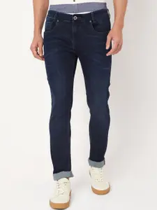 Mufti Men Blue Light Fade Stretchable Jeans
