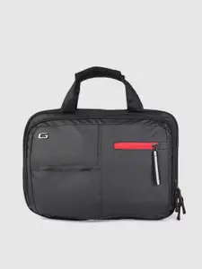 Gear Unisex Black Solid Laptop Bag