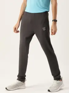 Sports52 wear Sports52 wear Men Mid-Rise Slim Fit Rapid-Dry Textured Track Pants