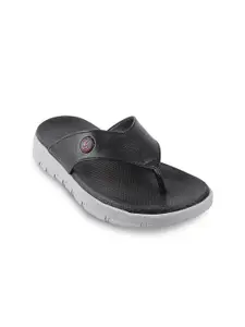 Mochi Men Black Comfort Sandals