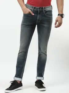 Pepe Jeans Men Low-Rise Heavy Fade Stretchable Jeans