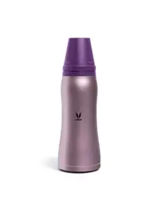 Vaya Unisex Purple Solid Stainless Steel Vacuum Insulated Flask