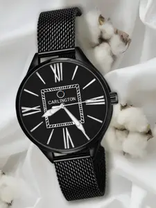 CARLINGTON Women Black Analogue Watch CT2015