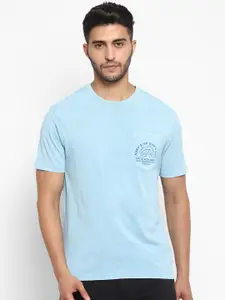 Royal Enfield Men Blue Biker T-shirt