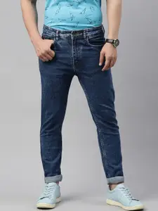 CINOCCI Men Blue Slim Fit Stretchable Jeans