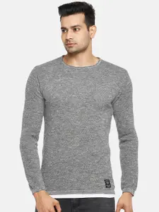 People Men Grey Sweater