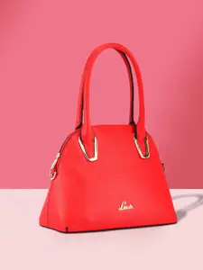 Lavie Ketamine Women Red Solid Small Satchel Handbag