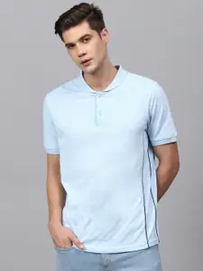 Campus Sutra Men Blue Casual T-shirts