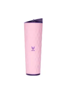 Vaya Pink Solid Stainless Steel Water Bottle 600ml