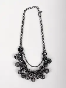 ODETTE Black Layered Necklace