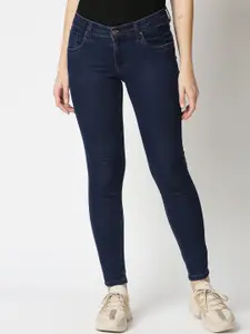 High Star Women Blue Slim Fit Stretchable Jeans