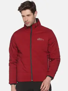 SHOWOFF Men Maroon Lightweight Puffer Jacket