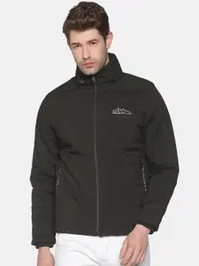 SHOWOFF Men Olive Green Lightweight Padded Jacket