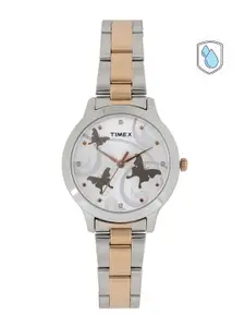 Timex Women Silver-Toned Analogue Watch - TW000T607