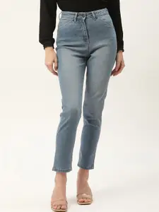 ELLE Women Blue Straight Fit Jeans