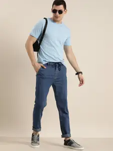 Moda Rapido Men Blue Straight Fit Stretchable Jeans