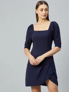 Marie Claire Navy Blue Sheath Dress