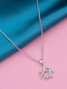 Estele Silver-Toned Silver-Plated Necklace