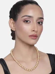 Estele Gold-Toned Gold-Plated Necklace