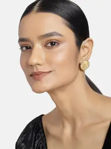 Estele Women Set of 4 Green & Blue Circular Studs