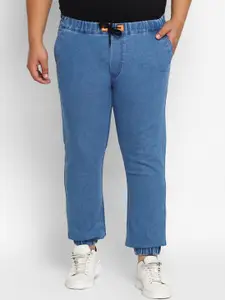 Urbano Plus Men Blue Stretchable Jogger Jeans