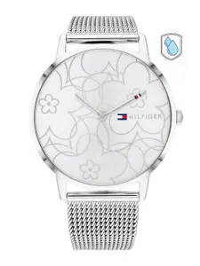 Tommy Hilfiger Women Silver-Toned Dial & Silver Toned Straps Analogue Watch TH1782365W