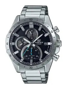CASIO Men Stainless Steel Bracelet Style Straps Analogue Watch ED512 EFR-571D-1AVUDF