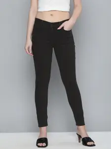 Levis Women Black Super Skinny Fit Stretchable Jeans
