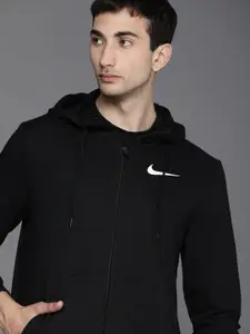 Nike Men Black  DF HDIE FZ FL Hooded Sweatshirt