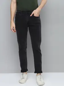 Levis Men Charcoal Grey 512 Tapered Fit Stretchable Jeans