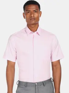 Arrow New York Men Pink Formal Shirt