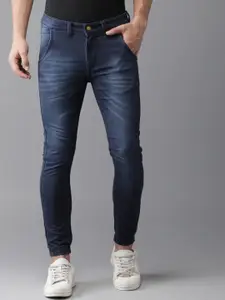 Campus Sutra Men Navy Blue Slim Fit Stretchable Jeans