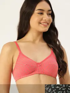 DressBerry Pack of 2 Non-Padded & Non-Wired Everyday Bras